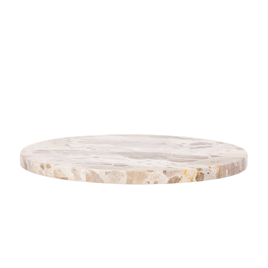 Liby Beige Marmeren Bord Groot